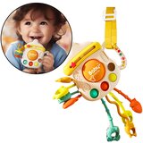 Lean Toys Senzorična igrača 3 v 1 z ropotuljico in grizalom | Shoptok.si