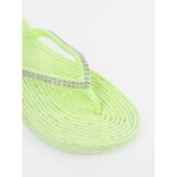 SEASTAR Green flip-flops with zirconia | shoptok.hr