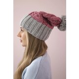 Kesi Cap with fleece Paris K212 dark pink+gray | shoptok.hr
