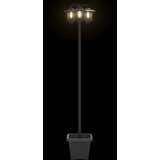 Lampa sa tri glave Crna 32 x 32 x 188 cm Aluminij i ABS | shoptok.hr