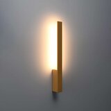  Stenska svetilka LAHTI S golden 3000K, (21347241) | Shoptok.si