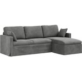 SOFA Tamno siva 228 x 134 x 80 cm Baršun | shoptok.hr
