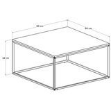  Club sto 80x42x80cm Orah | Eponuda.ba