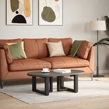  Noge za klub stolić T-oblika 2 kom Crne 50x25x(30-31) cm Čelik | shoptok.hr
