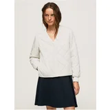 Pepe Jeans Cream Women's Bomber - Women