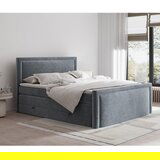 Maison de Rêve Tamno sivi boxspring krevet s prostorom za odlaganje 140x200 cm Lavenda – | shoptok.hr
