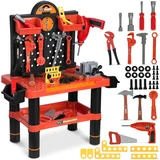 Ricokids 772500 Red Children's DIY Workshop Set with Tools, (21740509)