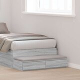  Ladice za krevet Siva Sonoma 75x36 5x16 5 cm Odabrano drvo Cijene