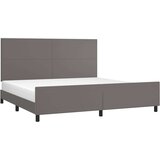  Okvir za krevet s uzglavljem sivi 200x200 cm od umjetne kože | shoptok.hr