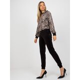 RUE PARIS Set-WN-KMPL-2410-1.17-black-beige | Shoptok.si