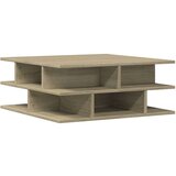 vidaXL Klubska mizica sonoma hrast 70x70x29 cm inženirski les | Shoptok.si