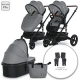 Lorelli kolica za bebe Boston Dolphin Grey 2u1, 0m+