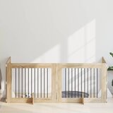  Vrata za pse s postoljem 4 pcs Hrast sonoma 100 x 80 cm Cijene