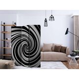  Paravan u 3 dijela - Black and white swirl [Room Dividers] 135x172 | shoptok.hr