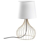 Opviq Stona lampa Telis-5404, 28x28x51 cm, IP20, Zlatno-bijela boja | Eponuda.ba