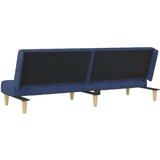  Kavč dvosed z ležiščem modro blago, (21038226) | Shoptok.si