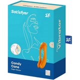 Satisfyer Naprstni vibrator Candy Cane, oranžen | Shoptok.si