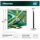 Hisense 85 inča 85E8S ULED Mini LED 4K UHD Smart TV | Eponuda.com
