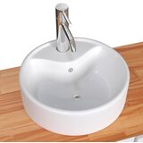 Bessagi Home kopalnica davina, bela, barva hrasta, 3-Delno | Shoptok.si
