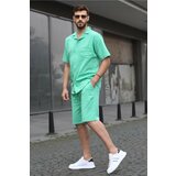 Madmext Shorts - Green - Normal Waist Cene
