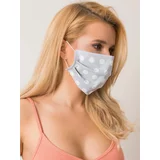 Fashion Hunters Grey and white protective mask
