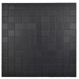 x Samoljepljiva mozaik pločica (29 x 29 cm, Metal, Crne boje)