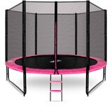Aga SPORT PRO trampolin 305 cm roza + zaščitna mreža + lestev, (21110178) Cene