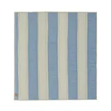 Plava/krem dječja podloga za igru 130x140 cm Striped –