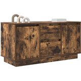 TV ormarić s LED svjetlima boja dimljenog hrasta 100x41x50 cm | shoptok.hr