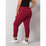 BASIC Feel Good Sweatpants-RV-DR-6300.19-burgundy | Shoptok.si