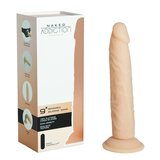 Naked Addiction Silicone Bendable Dual Density Dildo 22.8cm Vanilla Cene