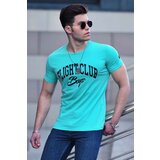 Madmext T-Shirt - Turquoise - Regular fit Cene