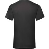 Fruit Of The Loom Czarna koszulka męska Valueweight V-Neck | Shoptok.si