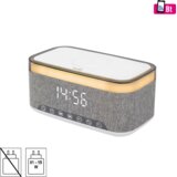 Home Sat sa alarmom, FM, 2x5W Bluetooth, Qi punjenje, LED zaslon - LTCR06 Cijene