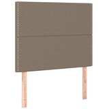  Krevet s oprugama i madracem smeđesivi 90x200 cm od tkanine | shoptok.hr