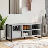  Ormar za cipele Siva Sonoma 100 x 35 x 44 cm Konstruirano drvo | shoptok.hr