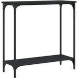  Konzolni stol crni 75 x 30,5 x 75 cm od konstruiranog drva | Eponuda.ba