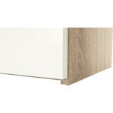 Kondela Pisalna miza, sonoma hrast/bela, EUSTACH | Shoptok.si