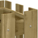 vidaXL Vrtna sadilica s izgledom 60x30x30 cm impregnirana borovina | shoptok.hr