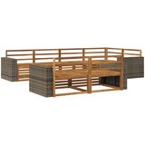  Set vanjskih sofa 7 kom. Prirodna | shoptok.hr