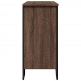  Komoda boja smeđeg hrasta 91x35,5x74,5 cm od konstruiranog drva | shoptok.hr