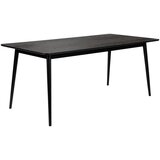 White Label Jedilna miza v hrastovem dekorju 90x180 cm Fabio – | Shoptok.si