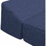 SOFA na razvlačenje Plava 200 x 70 x 10 cm Tkanina | shoptok.hr