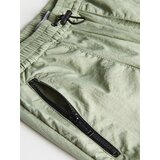 Reserved - Hlače parachute - svjetlozeleno | shoptok.hr