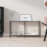 vidaXL Konzolni stol bijeli 140 x 35 x 75,5 cm od kaljenog stakla Cijene