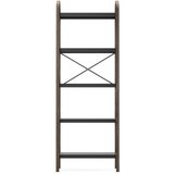 Umbra Črna polica v dekorju oreha 61x170 cm Bellwood - Umbra Cene