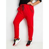 Fashion Hunters Savage red oversized pants Cene