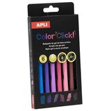 Apli Set klik kemijskih olovaka u 6 boja – Rano proljeće 20645 | shoptok.hr