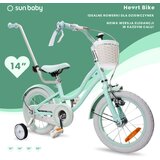  Dječji bicikl guralica Heart Silver Moon 14" mint | shoptok.hr