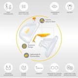 Medela Hands Free set za izdajanje S 21 mm i M 24 mm 101045989 | shoptok.hr